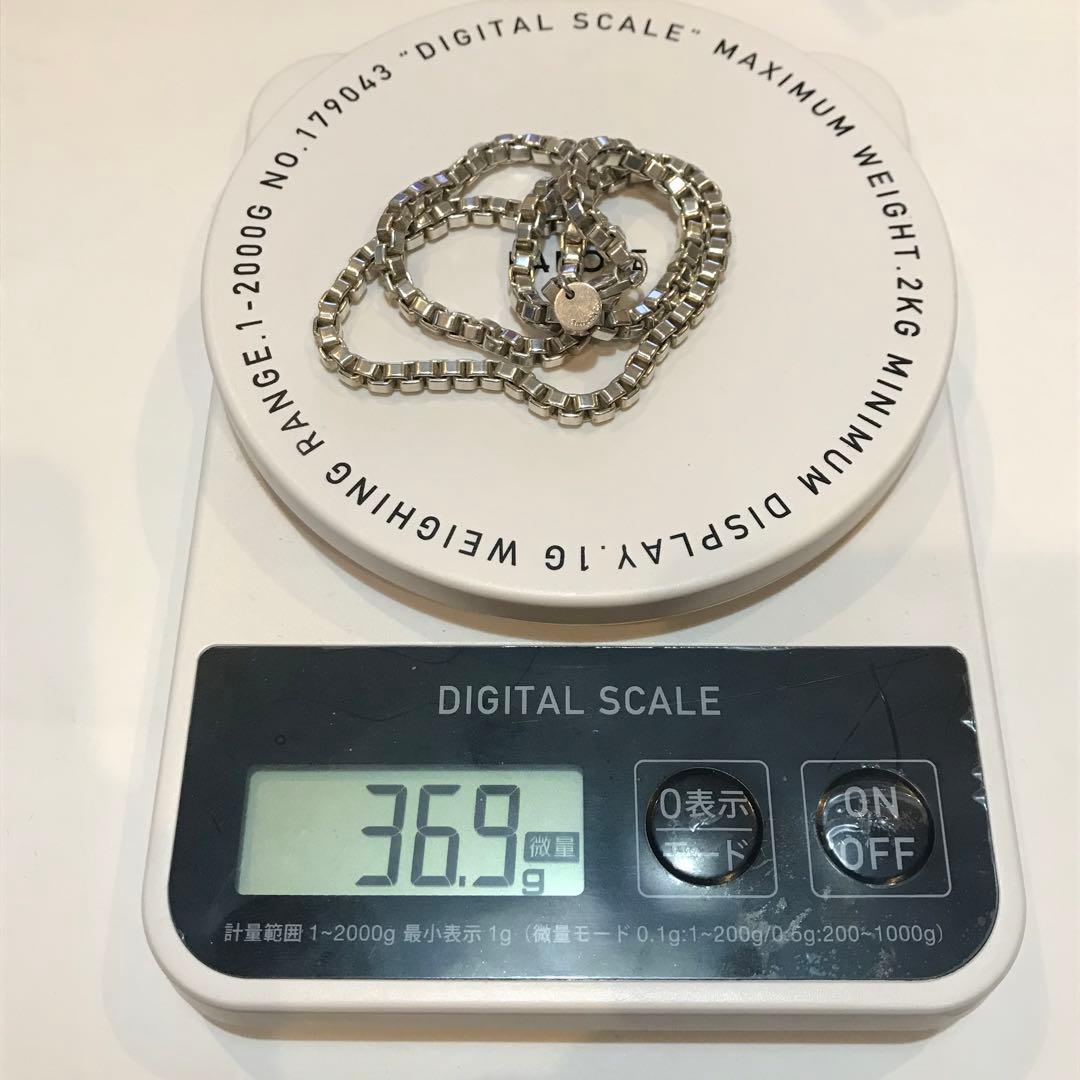 Kuma【美品】Tiffany ベネチアンネックレス スターリングシルバー