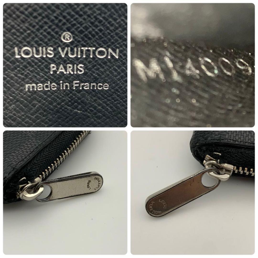 鑑定済み ルイヴィトン ジッピーパース 財布 ケース コンパクト 黒