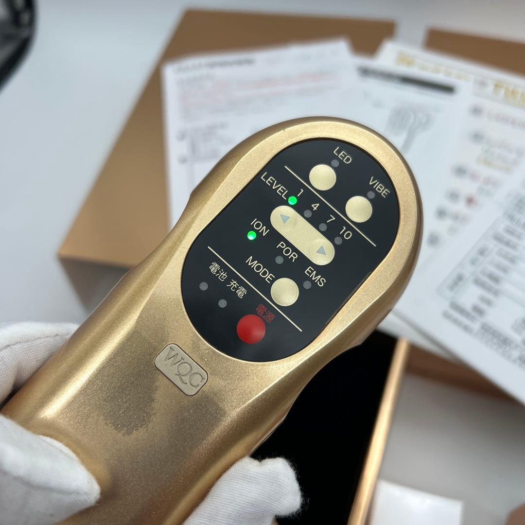 限定未使用品107,800円TILLETティレットゴールドブラック電気バリブラシ