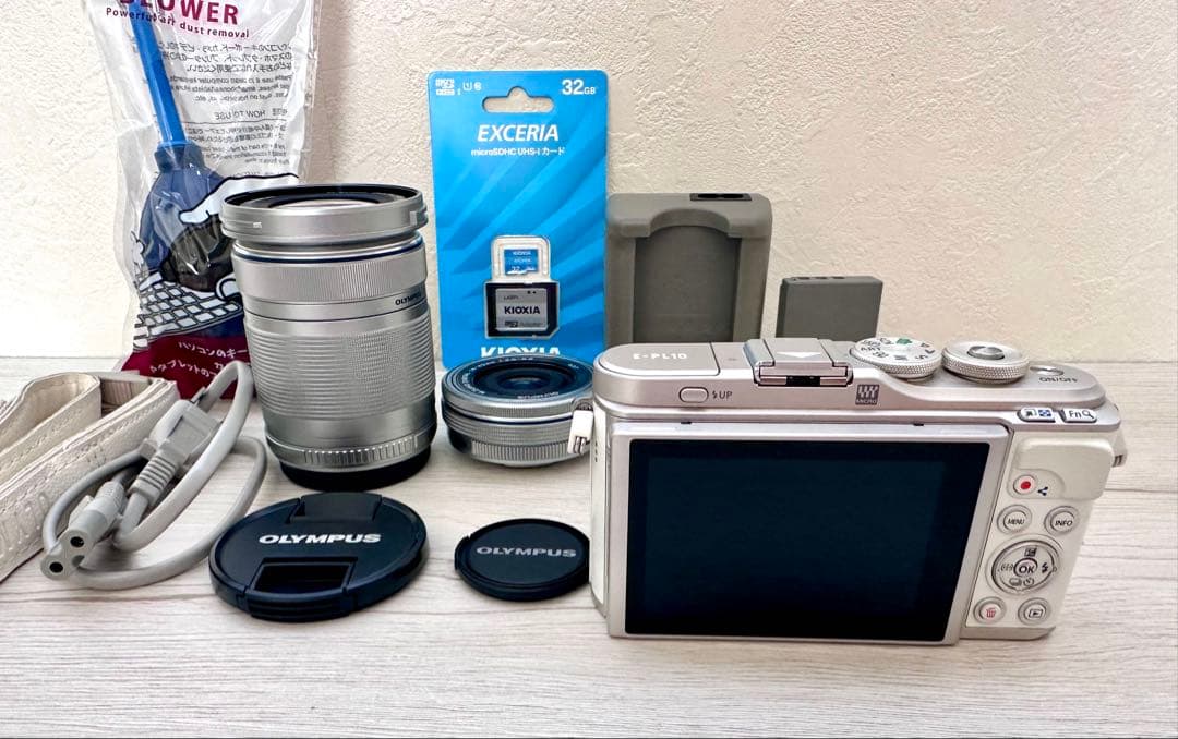 サト❗️オリンパス　E-PL10 ダブルズームキット　ショット数993回