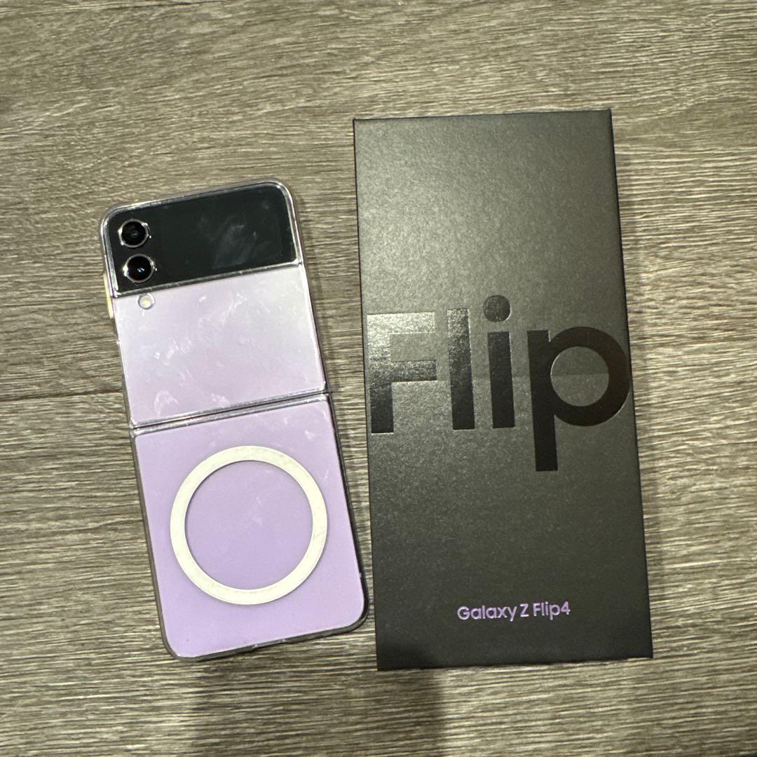 携帯電話本体 GALAXY z flip4 128GB