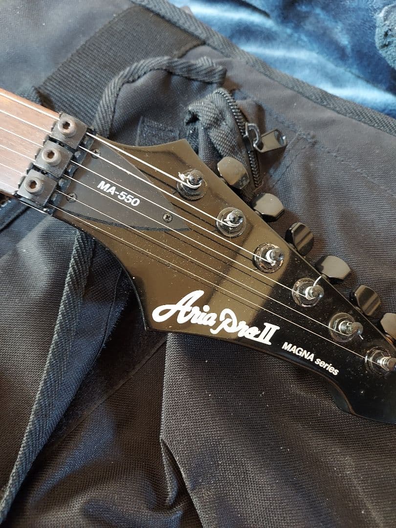 Aria Pro II MA-550 エレキギター ブラック