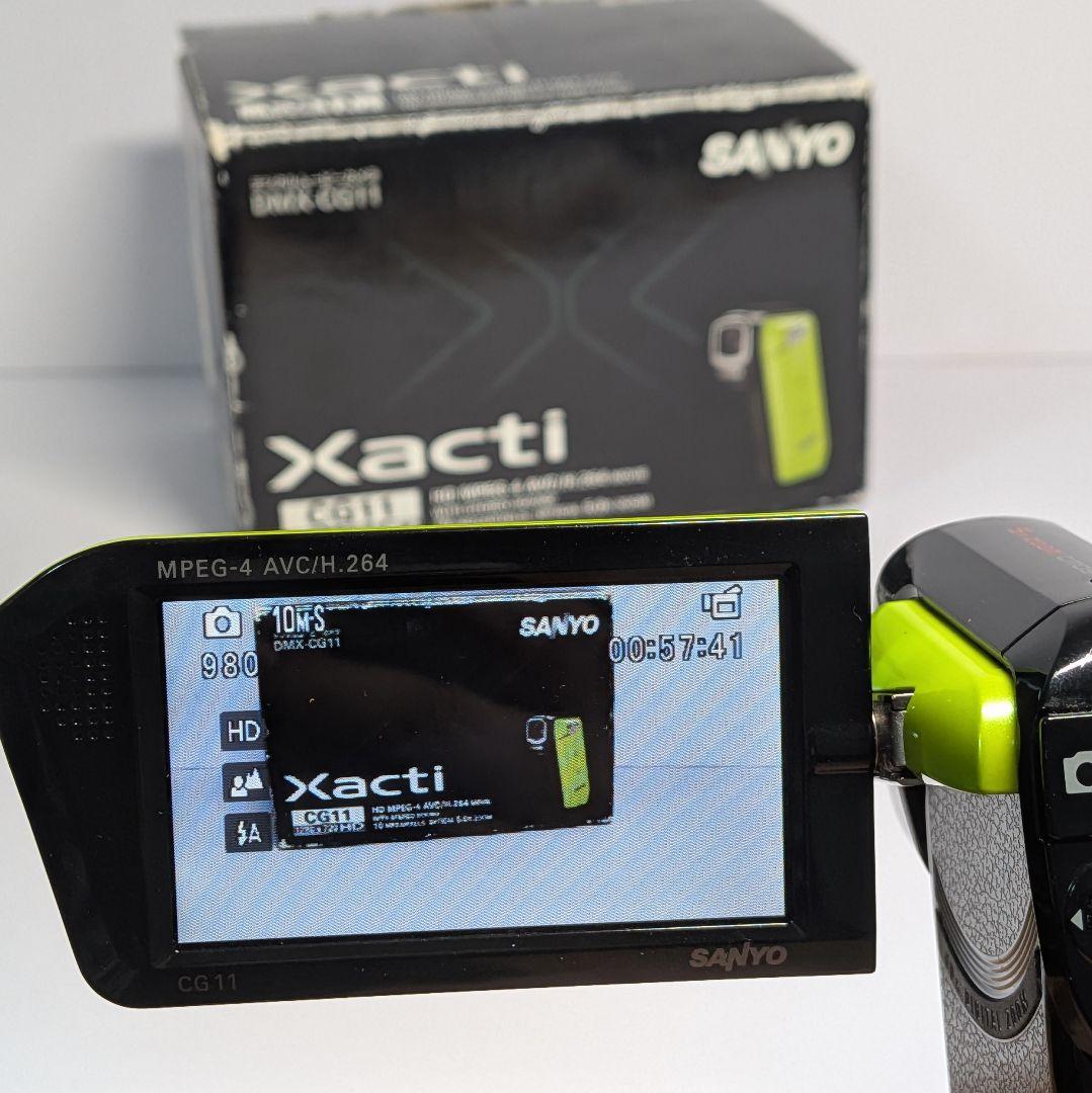 SANYO Xacti ザクティDMX-CG11 付属品有り バッテリー2個付き
