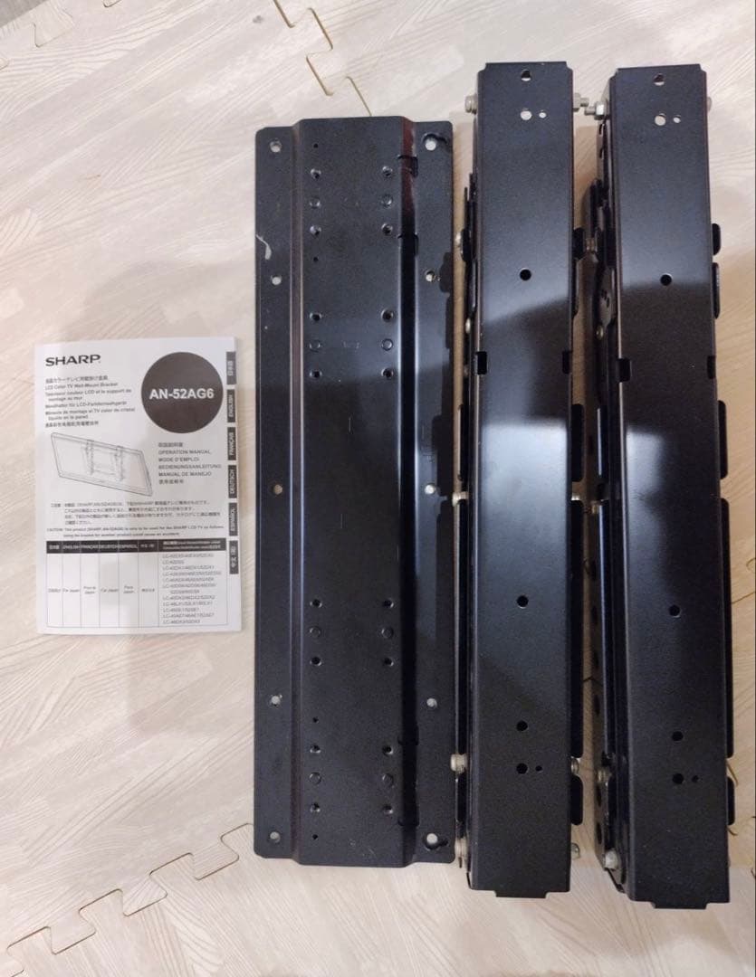 sharp 液晶カラーテレビ用壁掛け金具