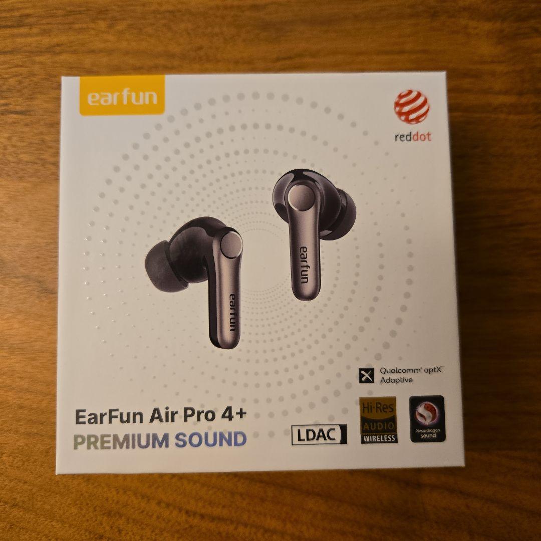 【試聴のみ美品】EarFun Air Pro 4+ ワイヤレスイヤホン