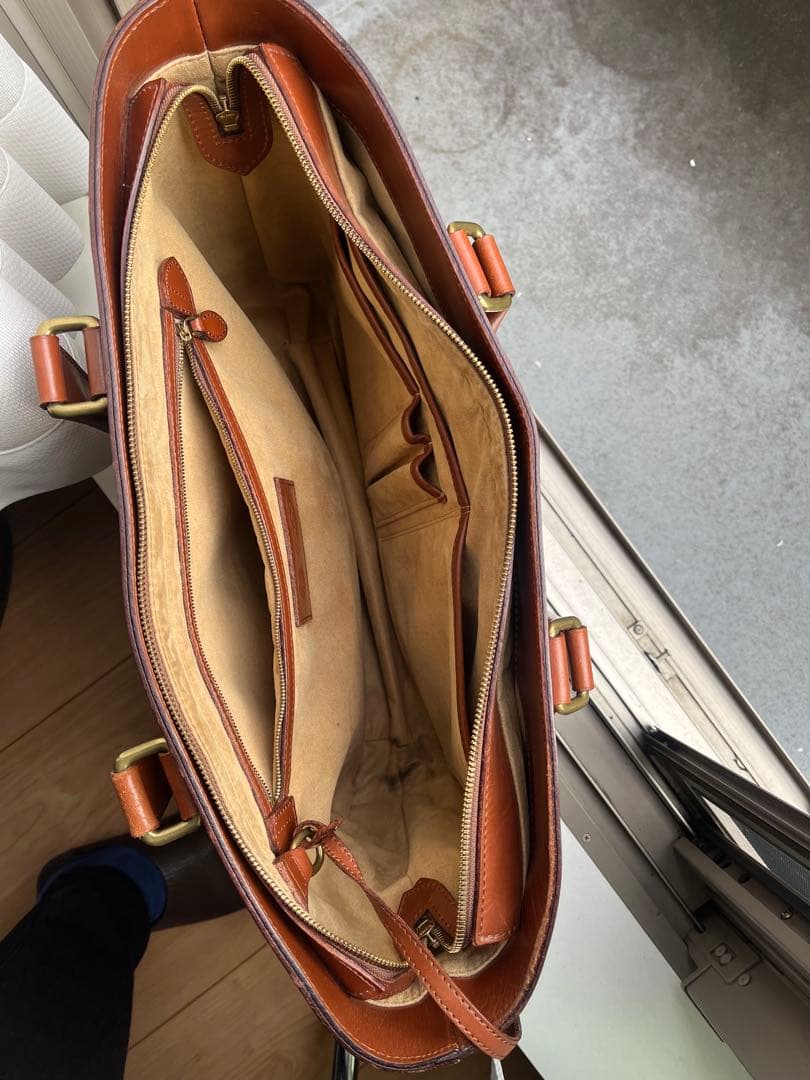 即購入大歓迎！お値下げ！GANZO ブライドルレザートートバッグ