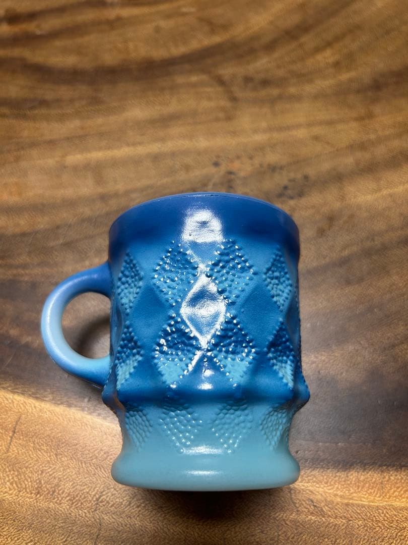 Fire King ファイヤーキング　ターコイズ　Dハンドル　キンバリー