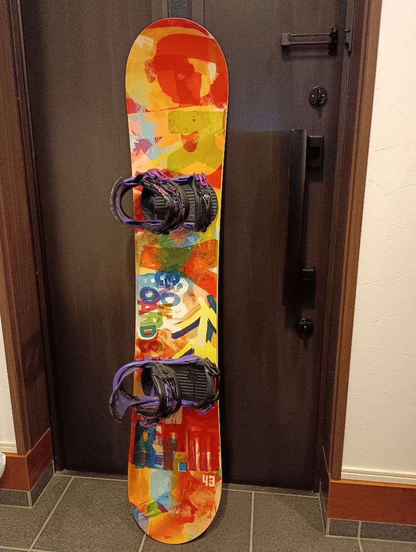 GRAY RPM 143cm & FLUX GL XSサイズ ケース付