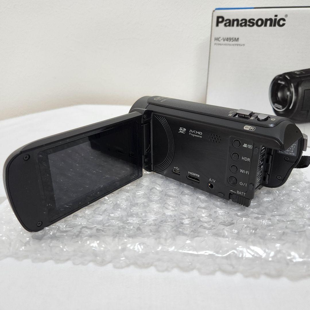 保証あり パナソニック HC-V495M ビデオカメラ Panasonic