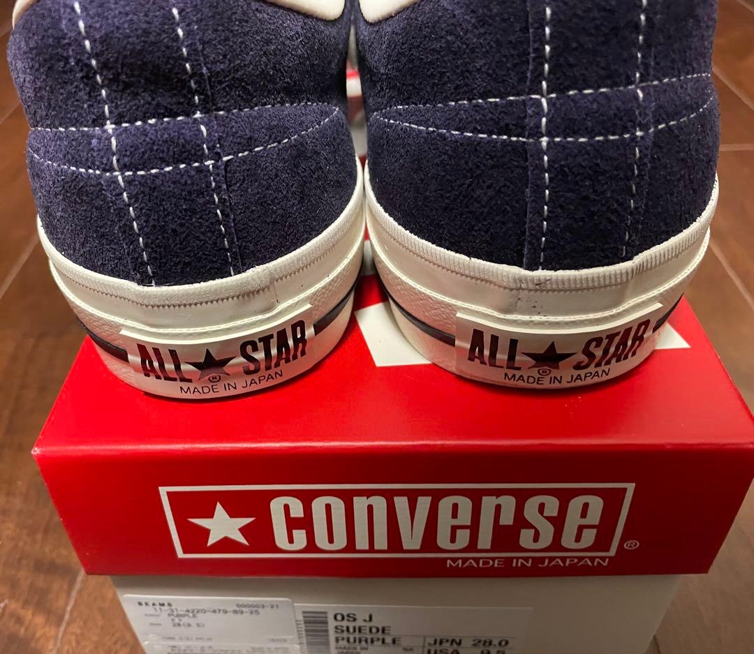 靴 CONVERSE / ONE STAR J SUEDE / PURPLE