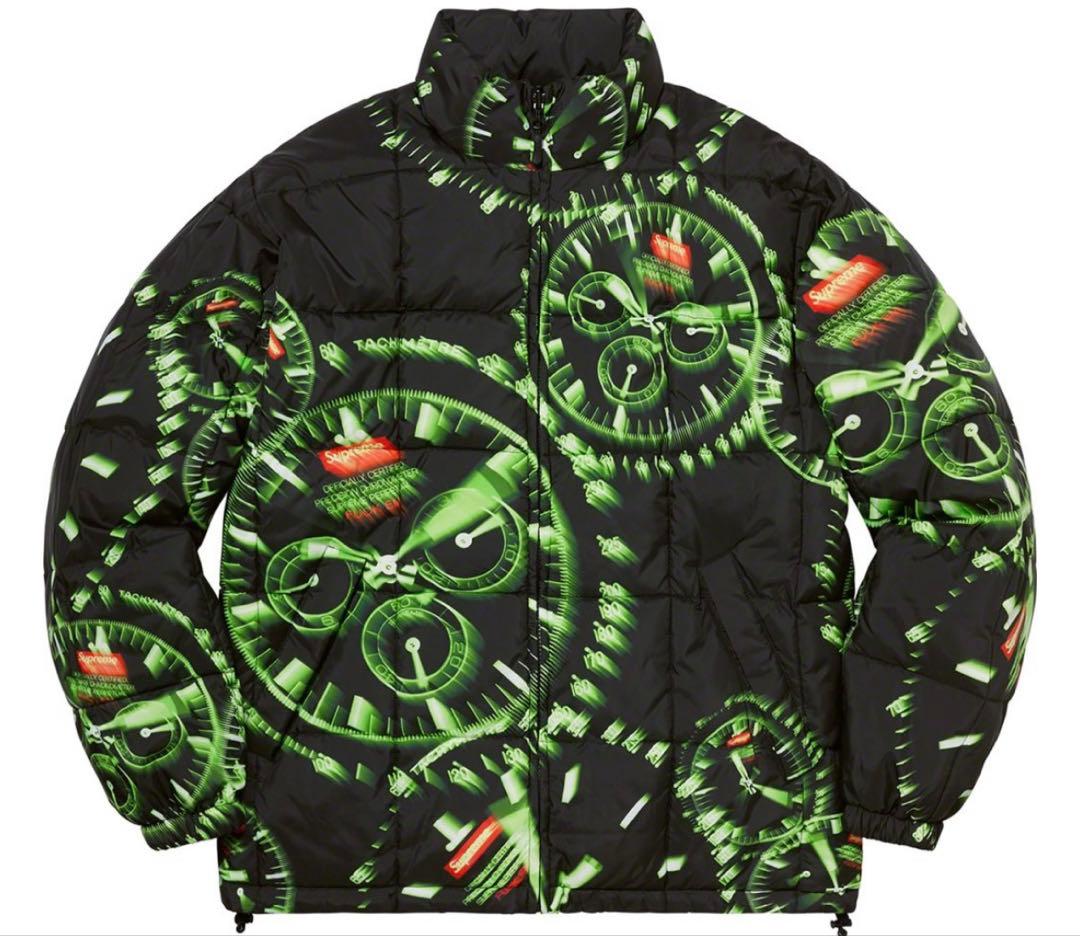ジャケット・アウター Supreme watches reversible puffy jacket