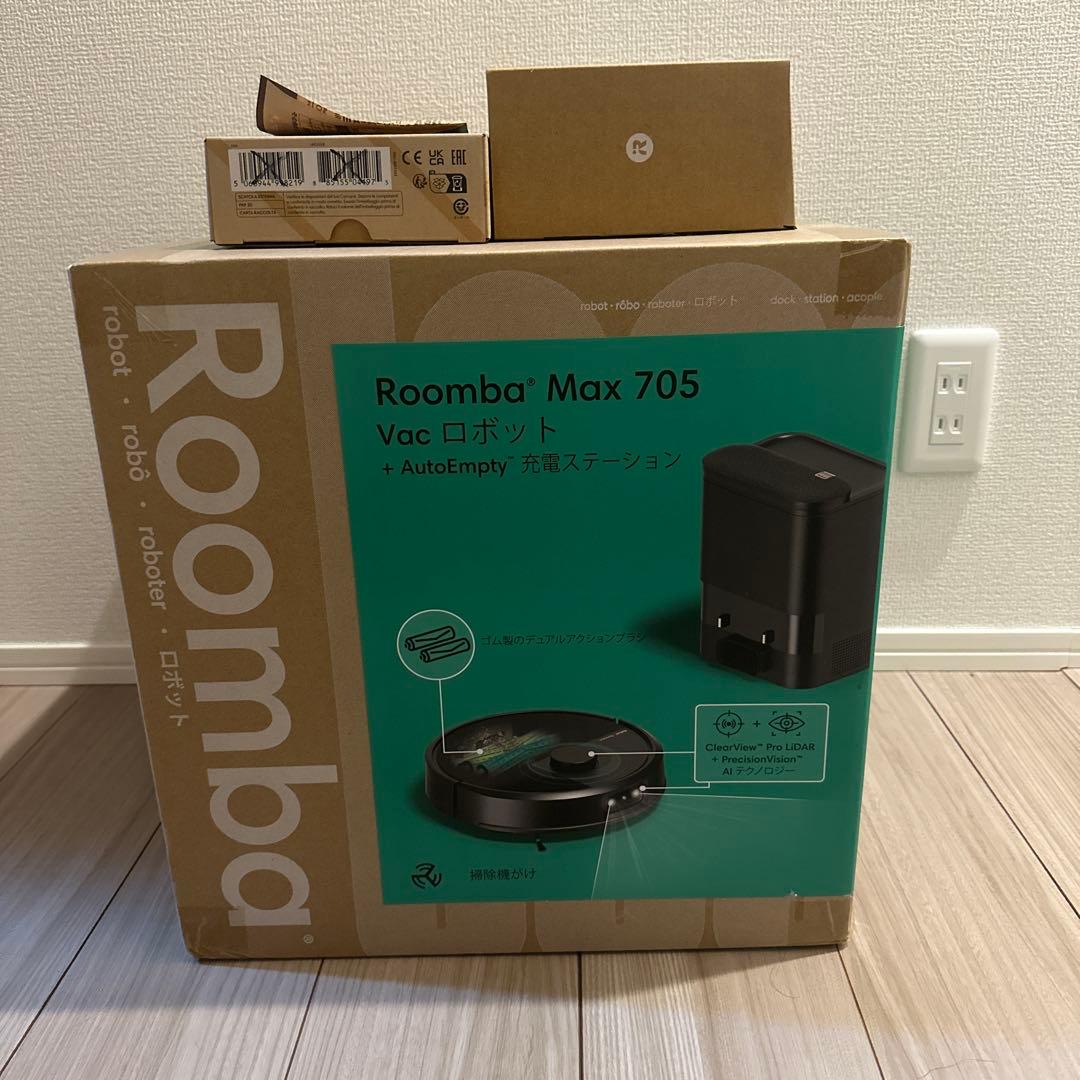 未開封品　Max705Vacロボット+AutoEmpty充電ステーション