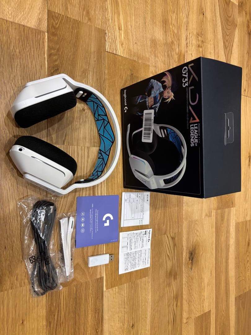 gucci LogitechG KDA GT733 ワイヤレスヘッドセット