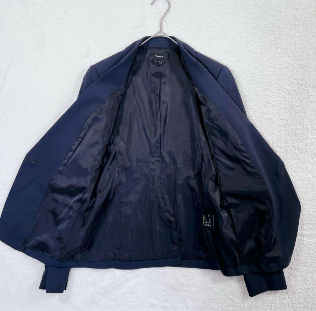 人気スーツ　Theory ビジネススーツ　人気カラーネイビー