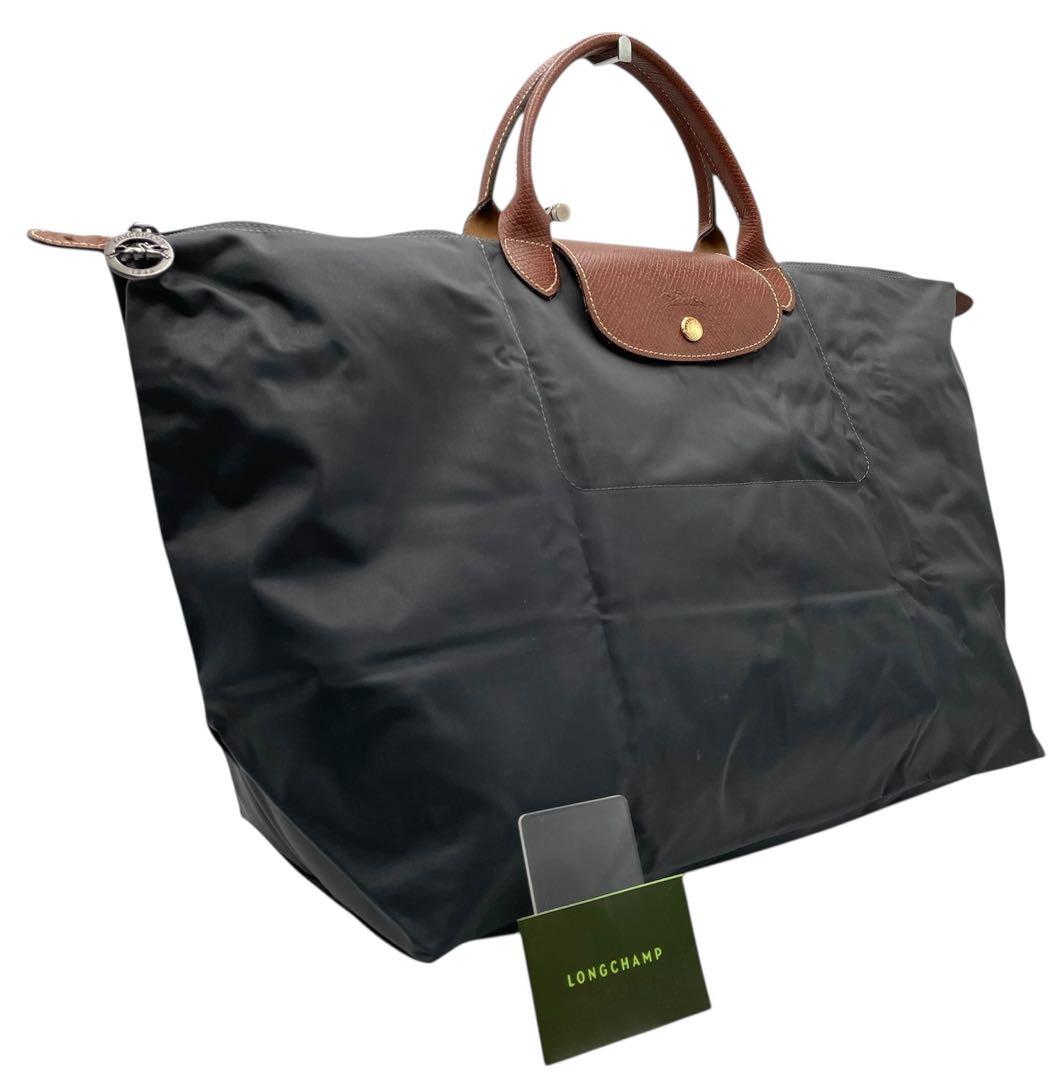 未使用級✨XL✨ロンシャン プリアージュ ボストンバッグ トートバッグ折り畳 ⑧