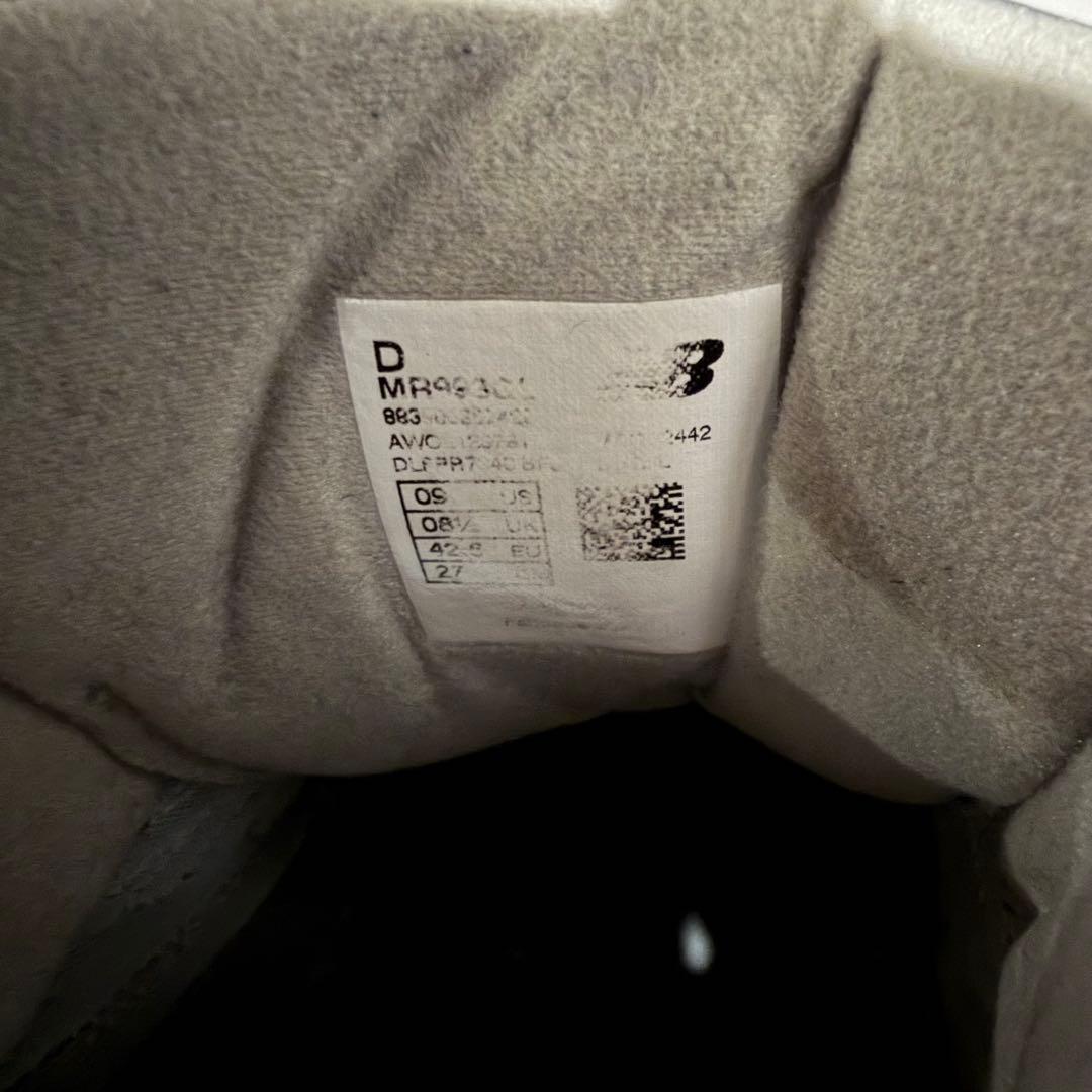 New Balance 993 MR993GL 27cm 美品 グレー