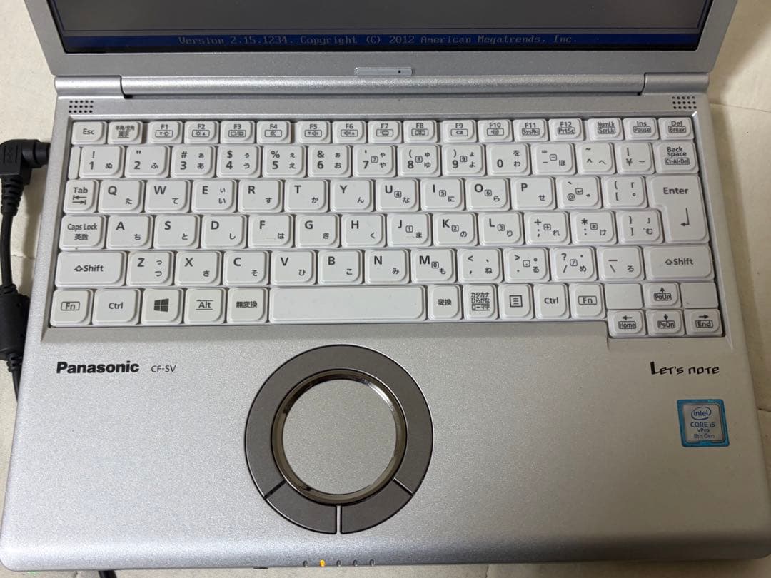 パナソニックLet’snote CF−SV7RDCVS 初期化済み1