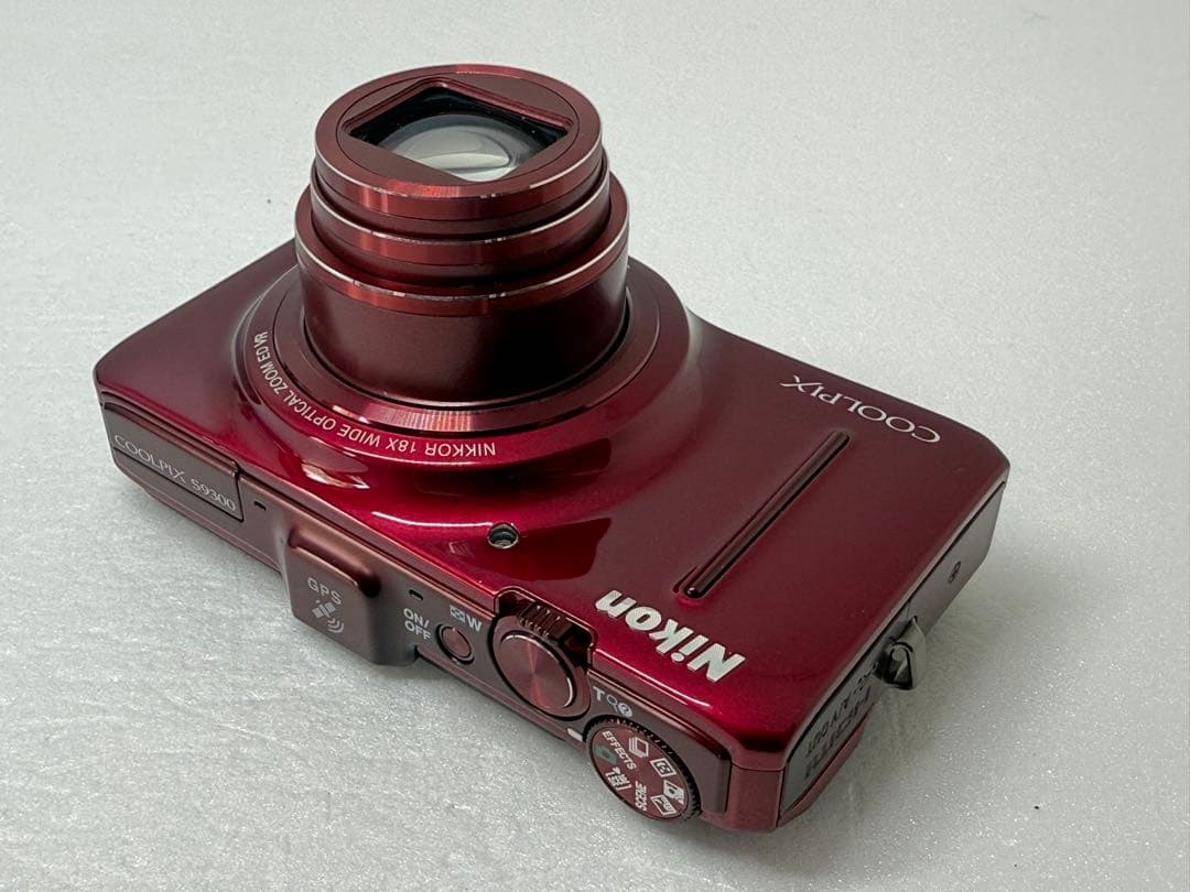 Nikon COOLPIX S9300 レッド 動作確認済 コンデジ フルHD