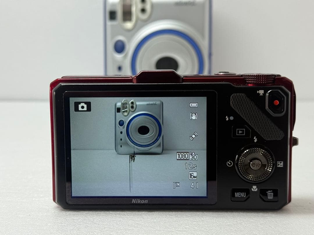 Nikon COOLPIX S9300 レッド 動作確認済 コンデジ フルHD