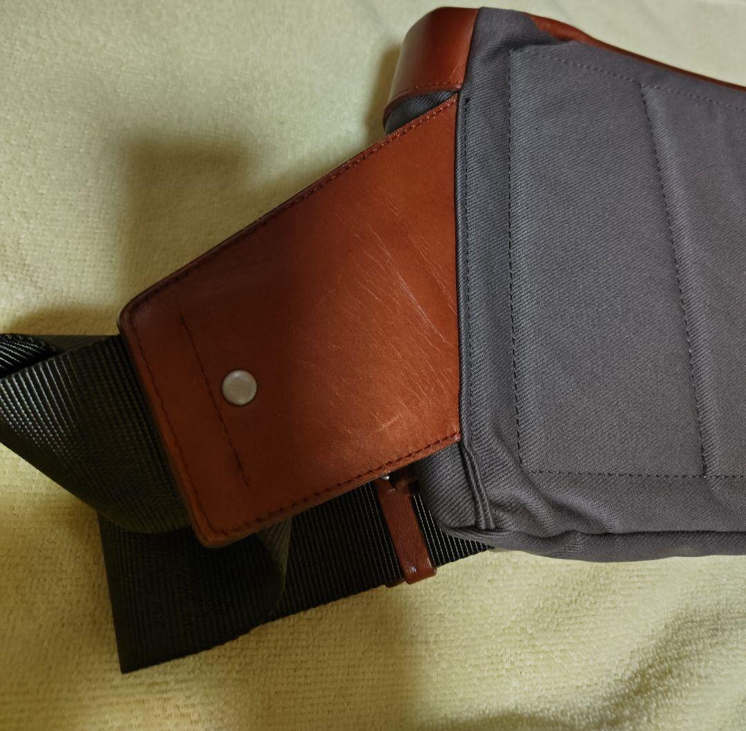 【美品】ポーター 吉田カバン ボディバッグ ウエストポーチ キャンバス レザー