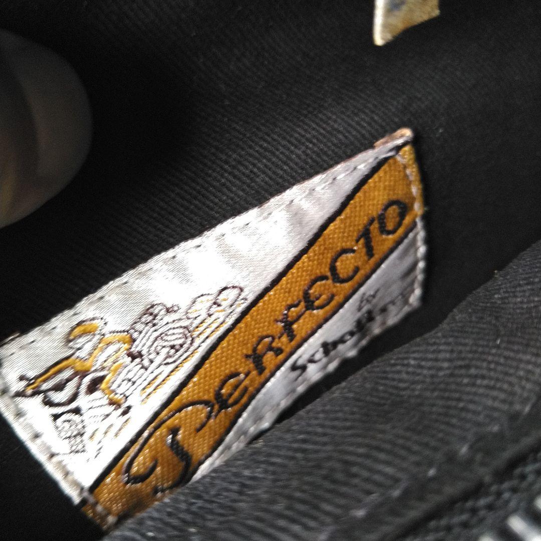 Schott 黒レザー ボディバッグ・ウエストポーチ　インド製　未使用