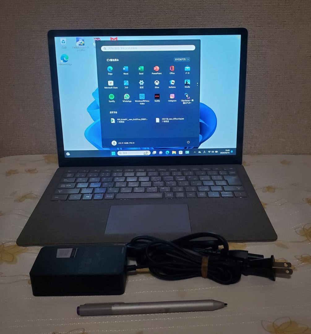 (Toto 美品) Sur LapTop2 i7/16GB/1TB