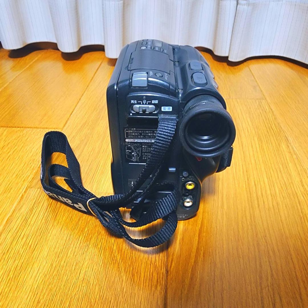 【動作確認済】Panasonic 高画質 S VHS-C ビデオカメラ セット