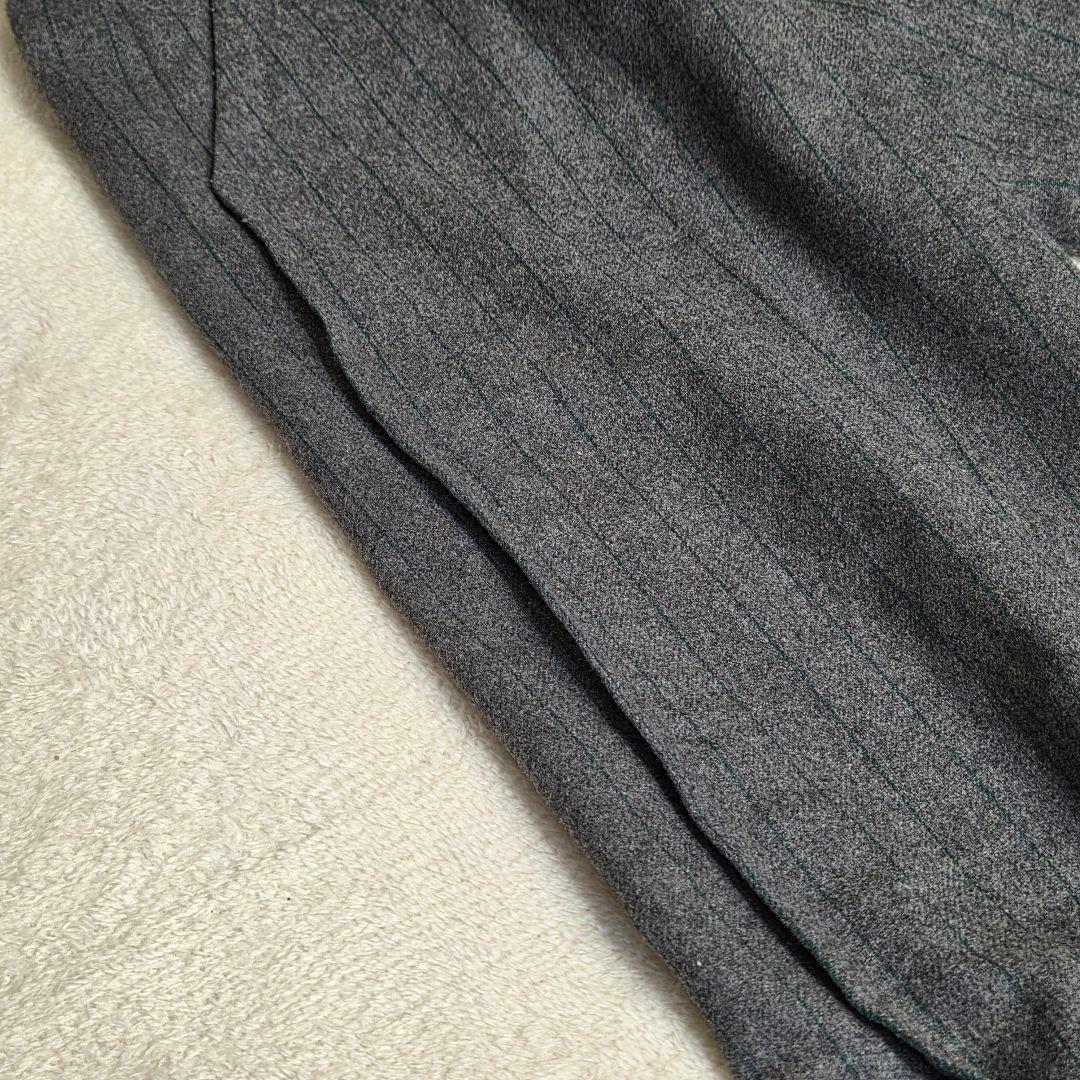 ポールスミスパンツスーツ　セットアップ　タック付きワイドパンツ