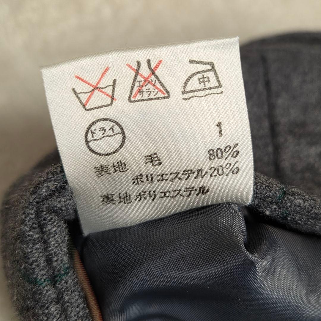 ポールスミスパンツスーツ　セットアップ　タック付きワイドパンツ