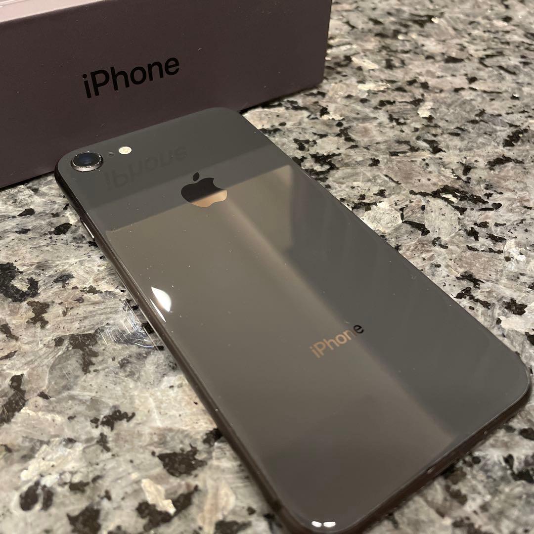iPhone8 256GB SpaceGray SIMフリー