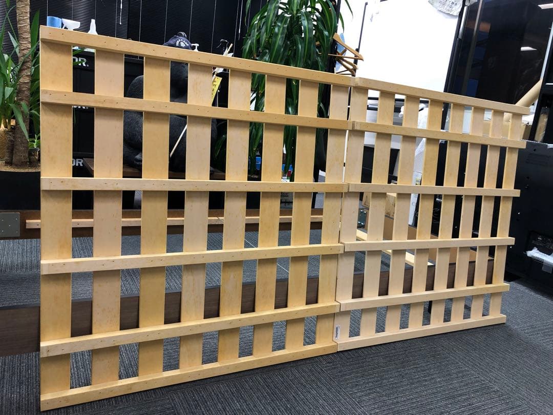 【美品】FranceBed スリムの脚付きベッド S