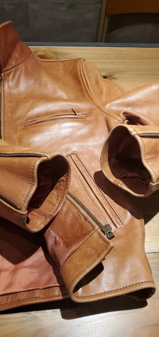 革ジャン　バイカー　シングル　ヴィンテージ