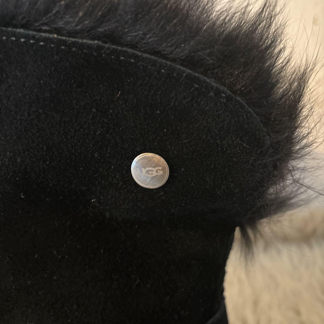 未使用品　UGG Valentina 'Black' ヴァレンティーナ　黒　25