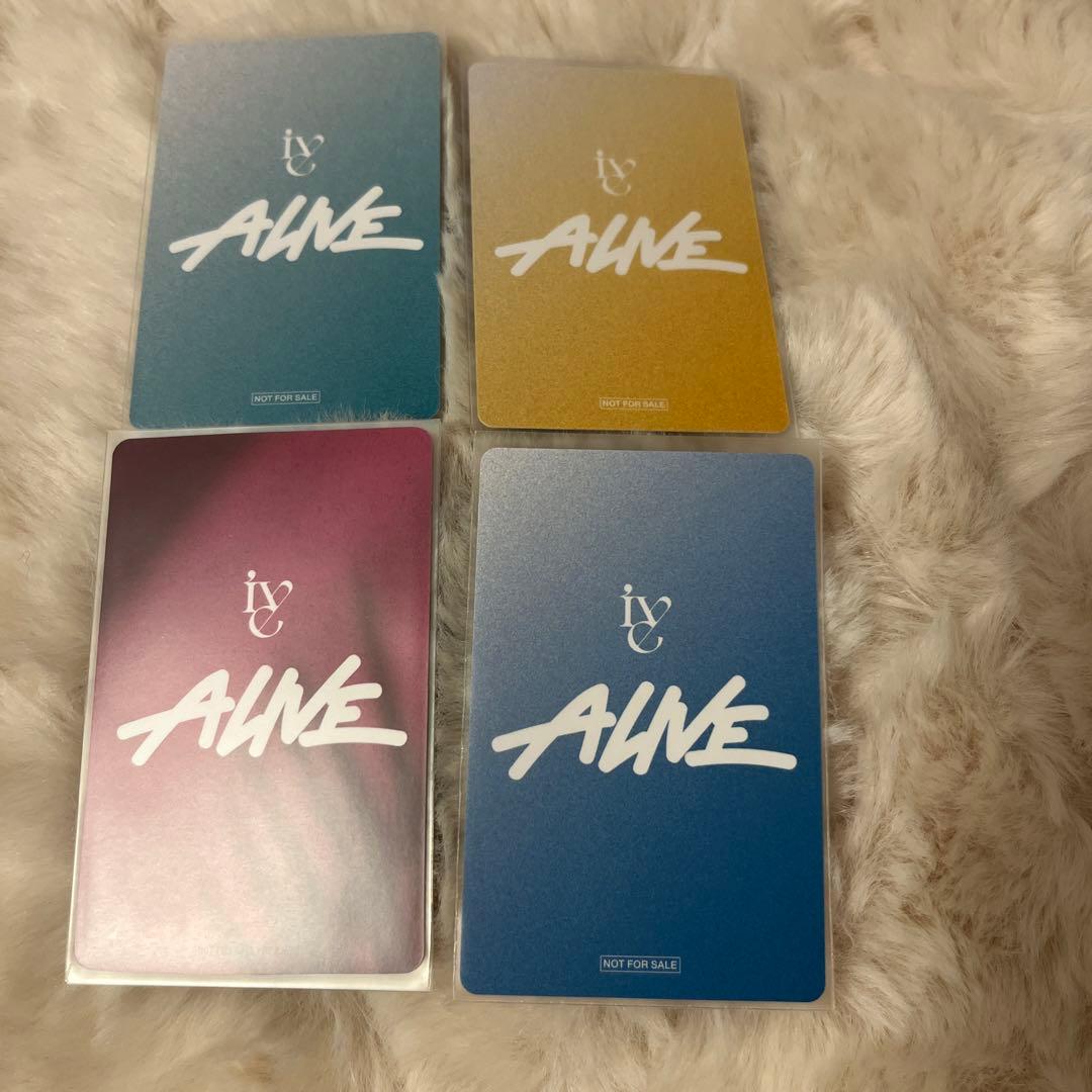 IVE ALIVE ウォニョン トレカ　セット