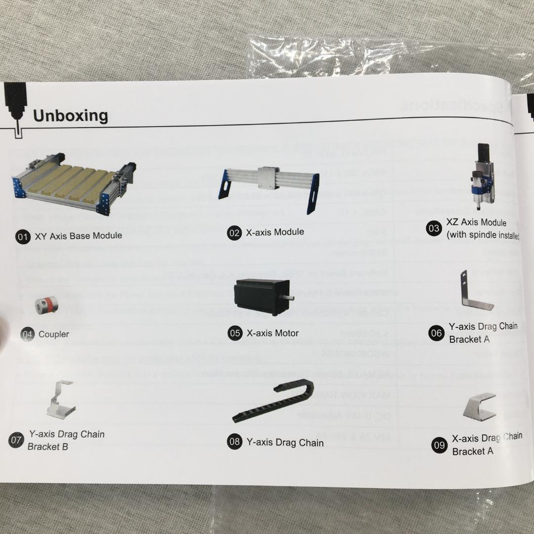 k*i様 Genmitsu CNC ルーターマシンPROVerXL 4030 V