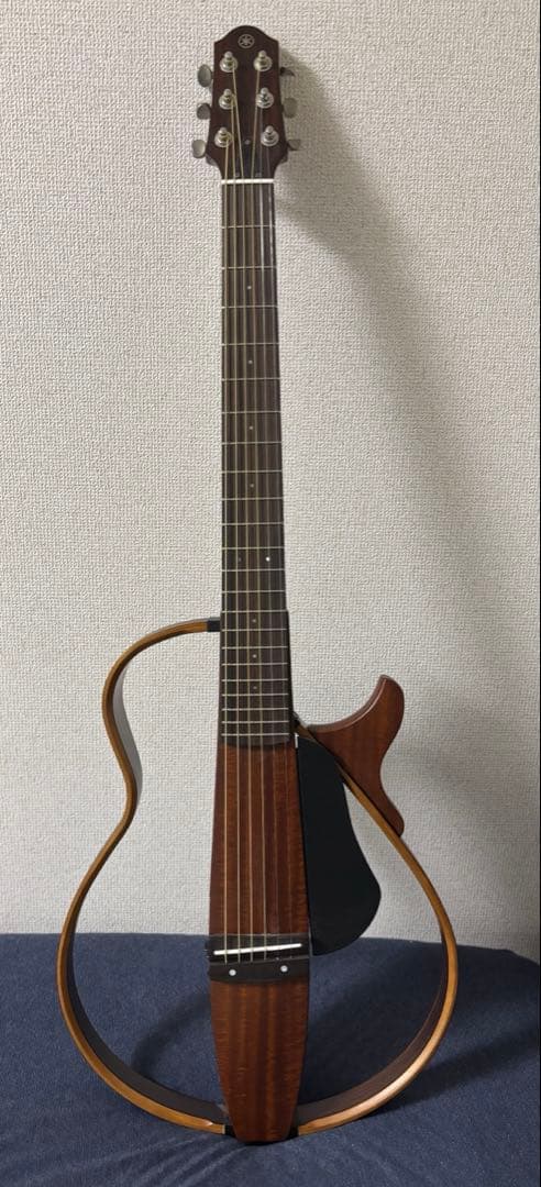 YAMAHA サイレントギター ナチュラル SLG200S NT アダプター付き