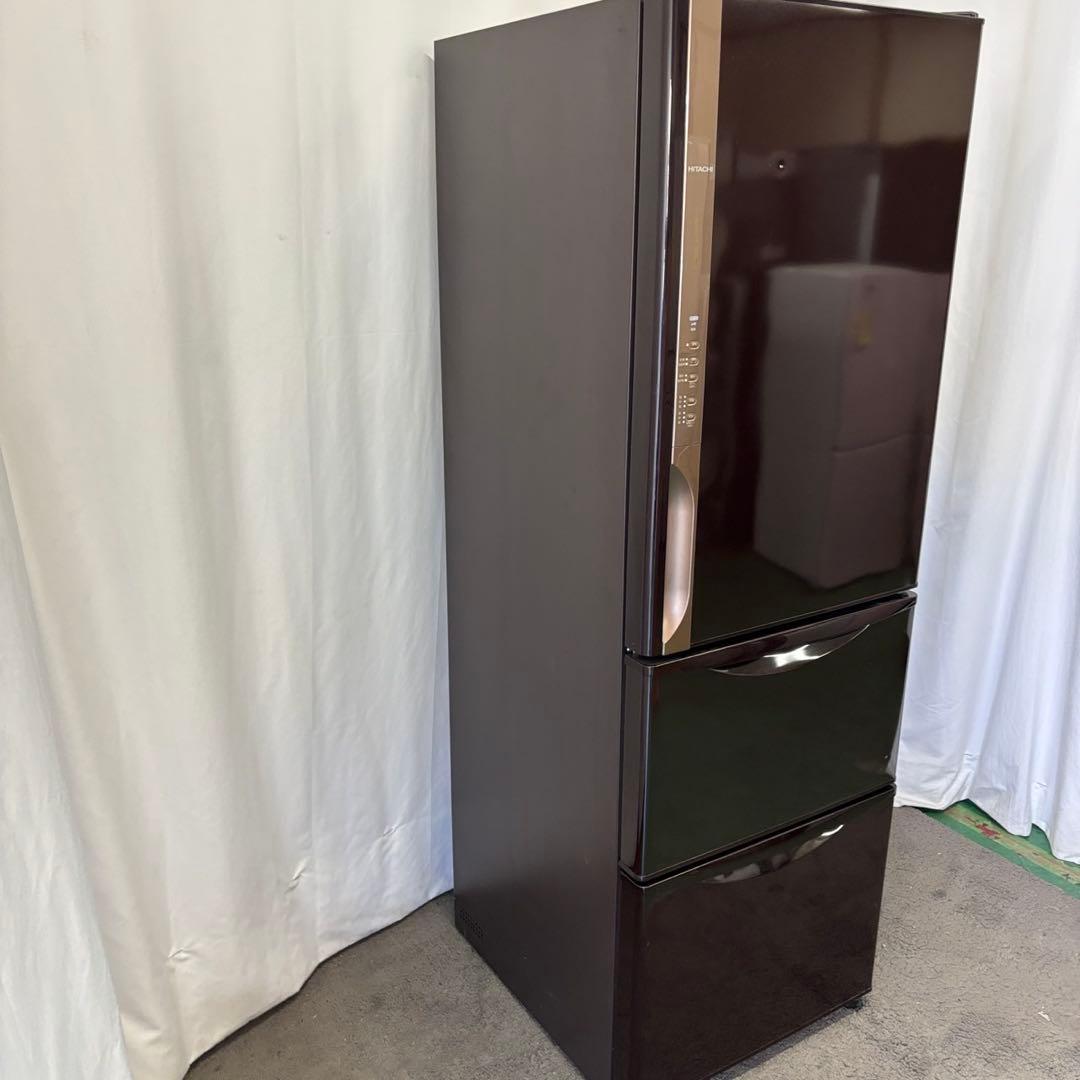 72　日立　冷蔵庫　大型　300-400ℓ　綺麗　右開　スリム　設置無料　安い‼️