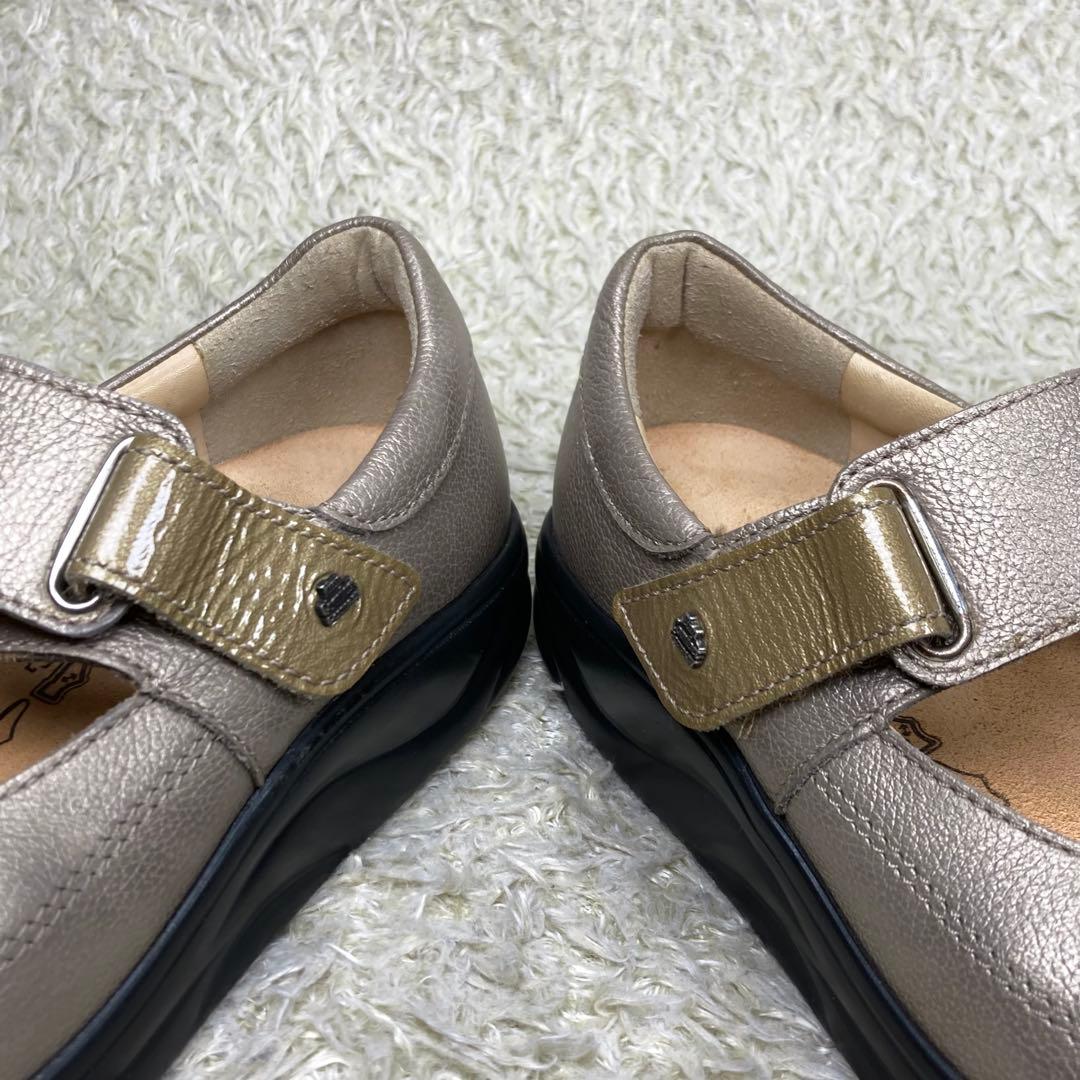 『極美品』フィンコンフォート NAGASAKI コンフォートシューズ ベルクロ