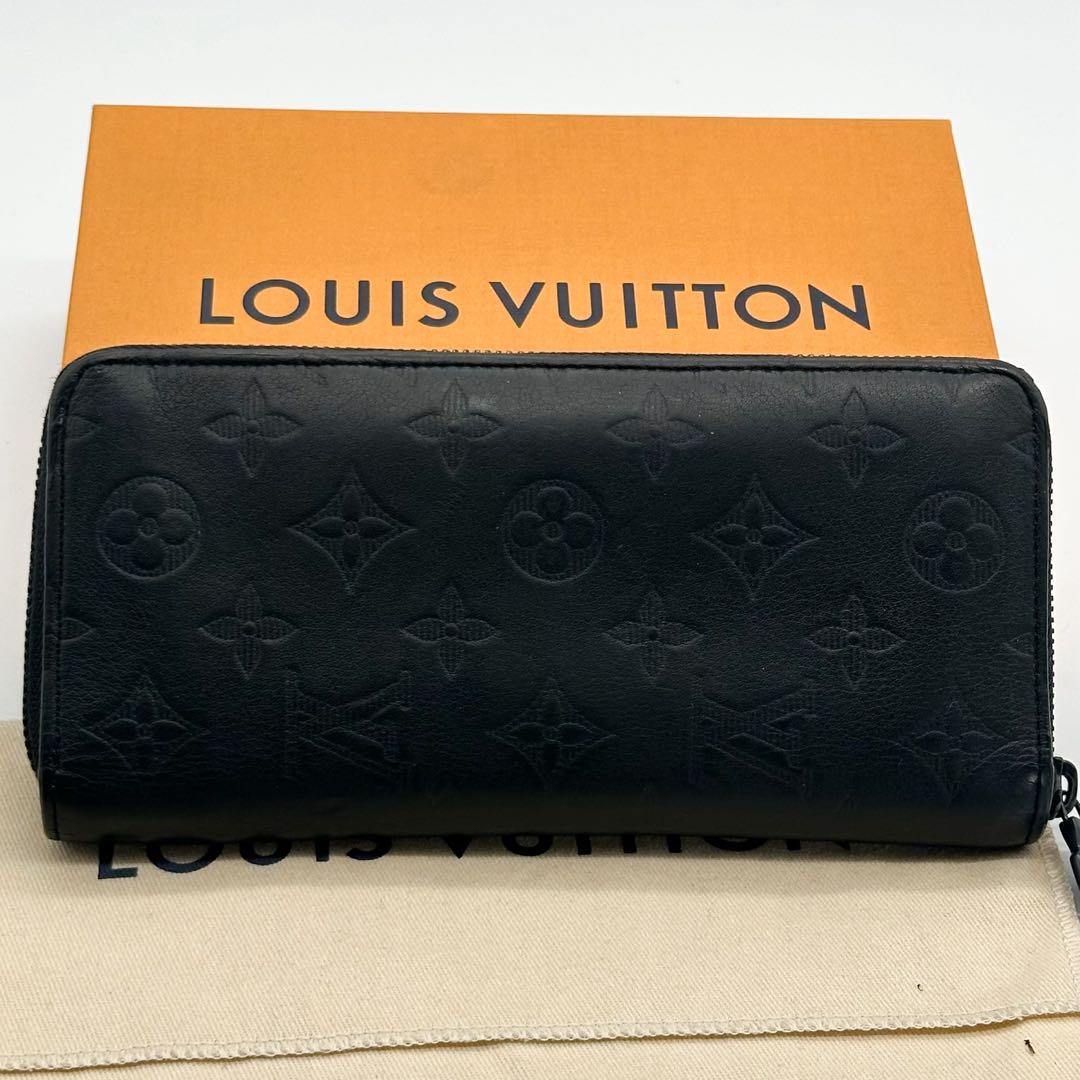 ルイヴィトン ジッピーウォレット ヴェルティカル シャドウ モノグラム ラウンド