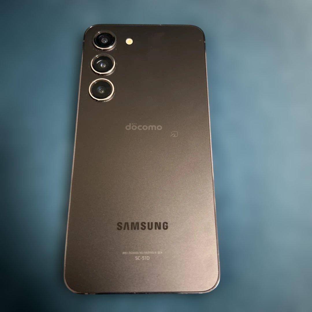 ✨バッテリー80%以上✨Galaxy S23 SC-51D SIMフリー　黒