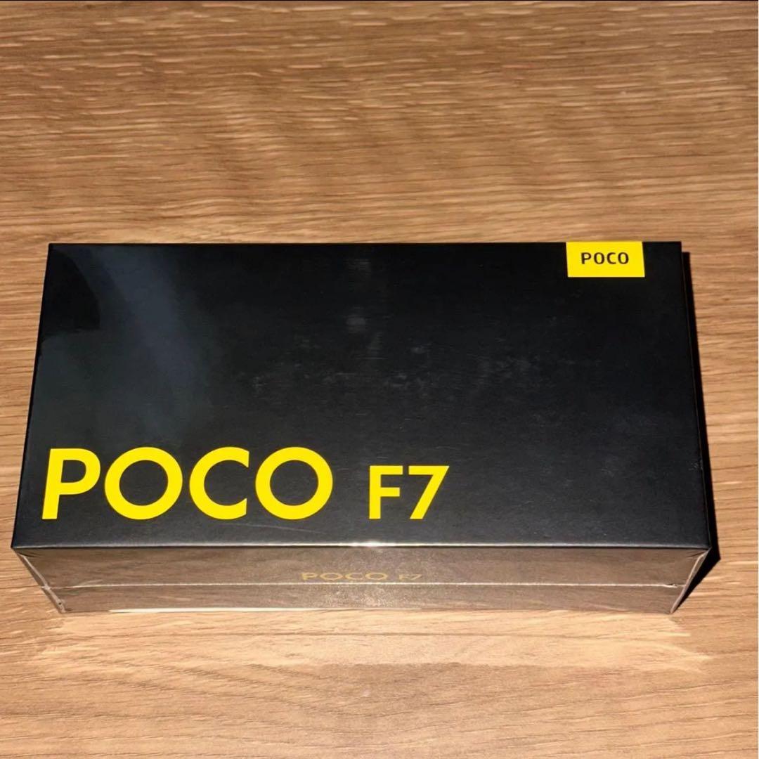 POCO F7 12GB RAM 512GB ROM ブラック　本体