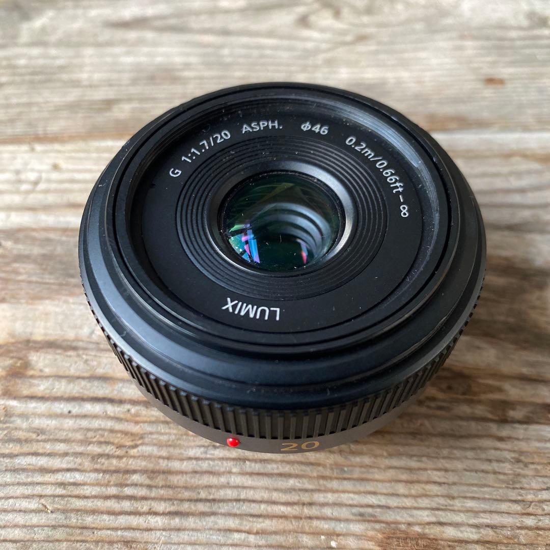 パナソニック LUMIX G 20mm/F1.7 単焦点レンズ