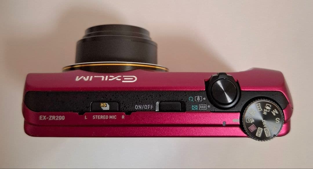 ジャンク品カシオ CASIO EXILIM EX-ZR200 コンテジ