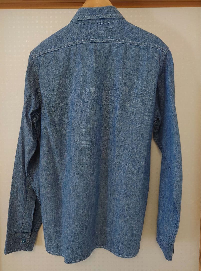 THE REAL McCOY'S 長袖シャンブレーシャツ