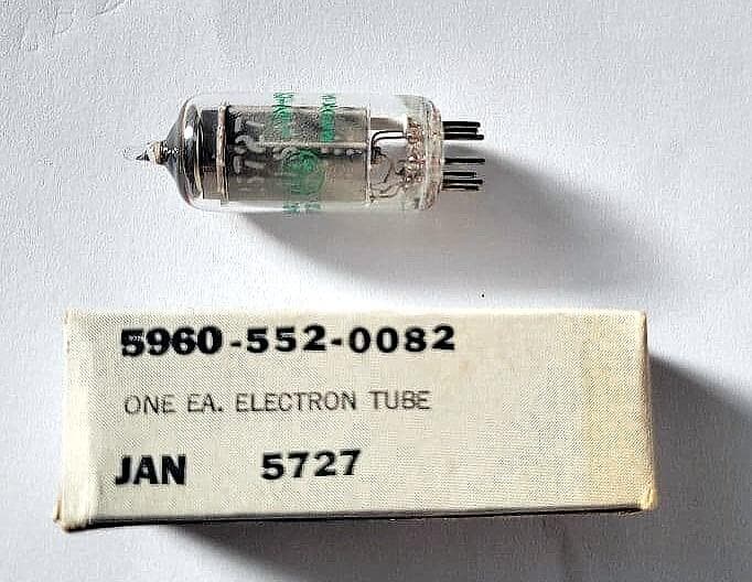 新品未使用米国真空管JAN 5727 / 2D21 M-729