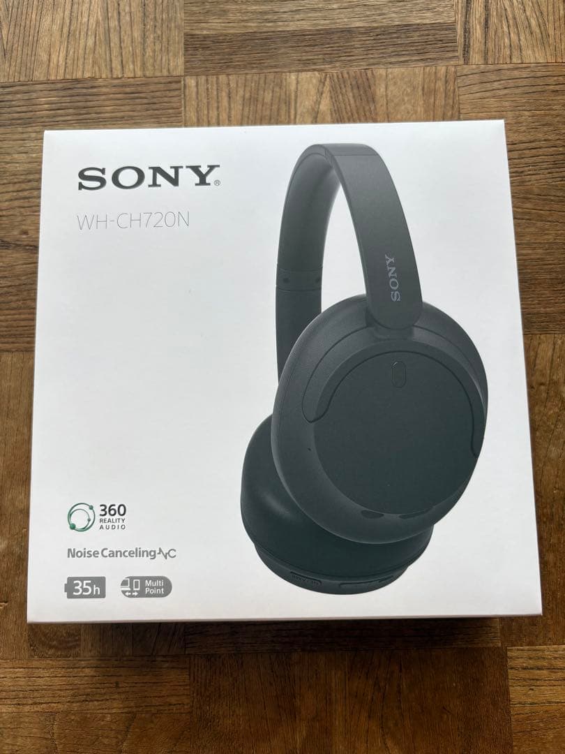 SONY WH-CH720N ワイヤレスヘッドホン ブラック