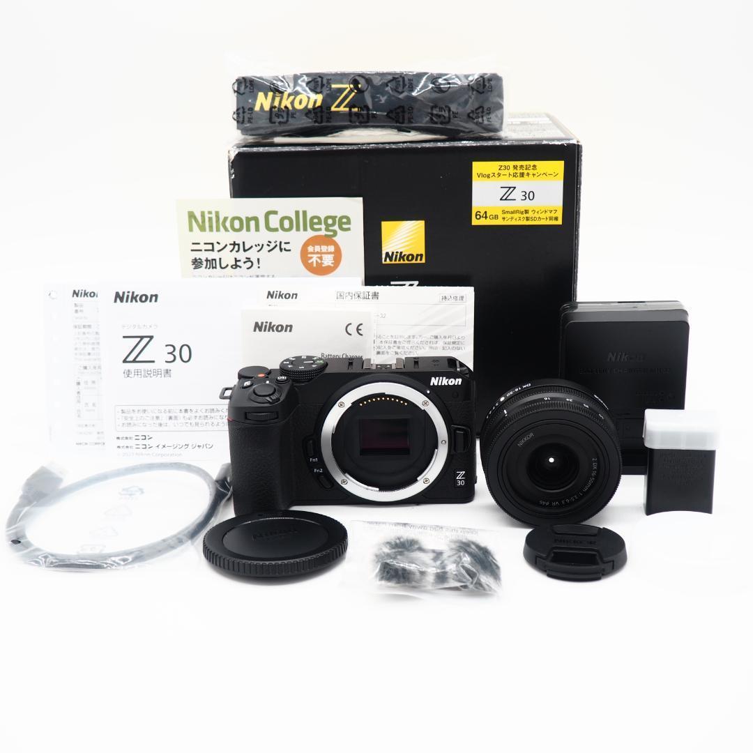 【ショット数22回】Nikon Z30　デジタルミラーレス一眼カメラ