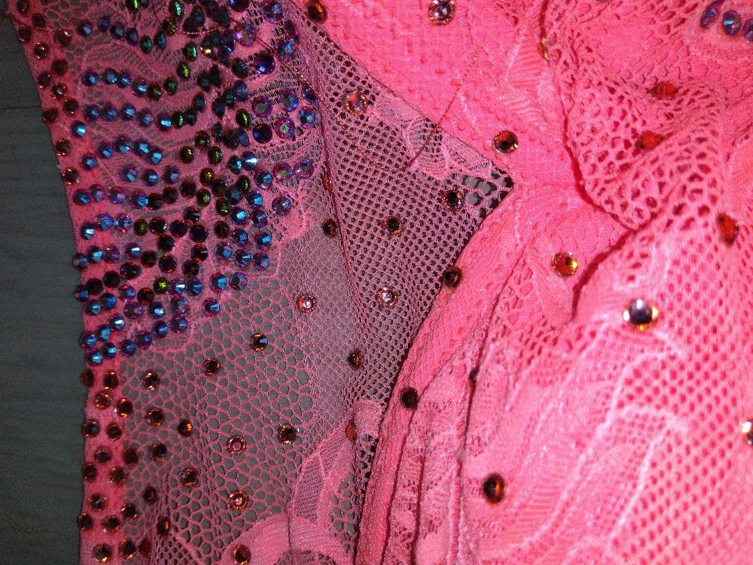 ラ*ラ様 社交ダンス　チャコットドレス