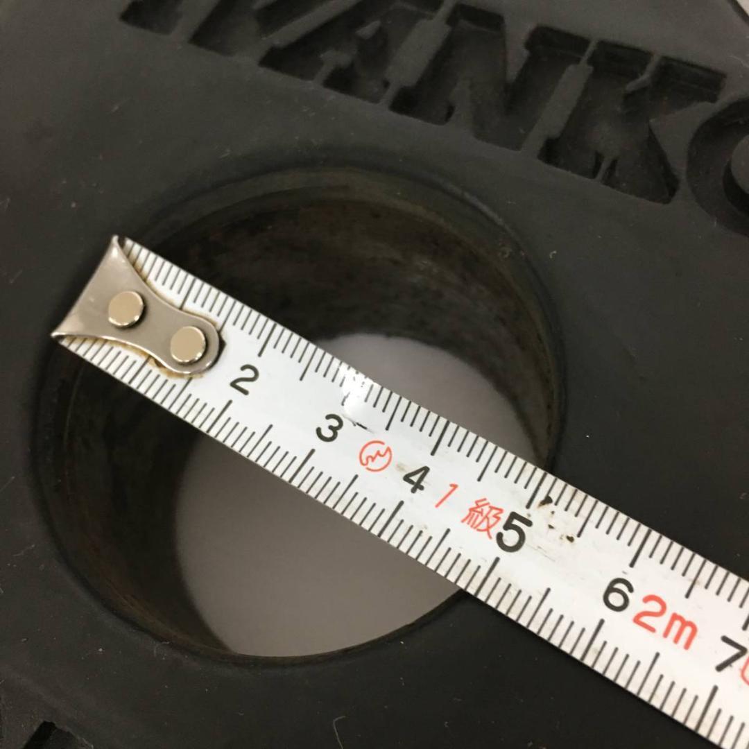 IVANKO イヴァンコ オリンピックラバー プレート 10㎏×2