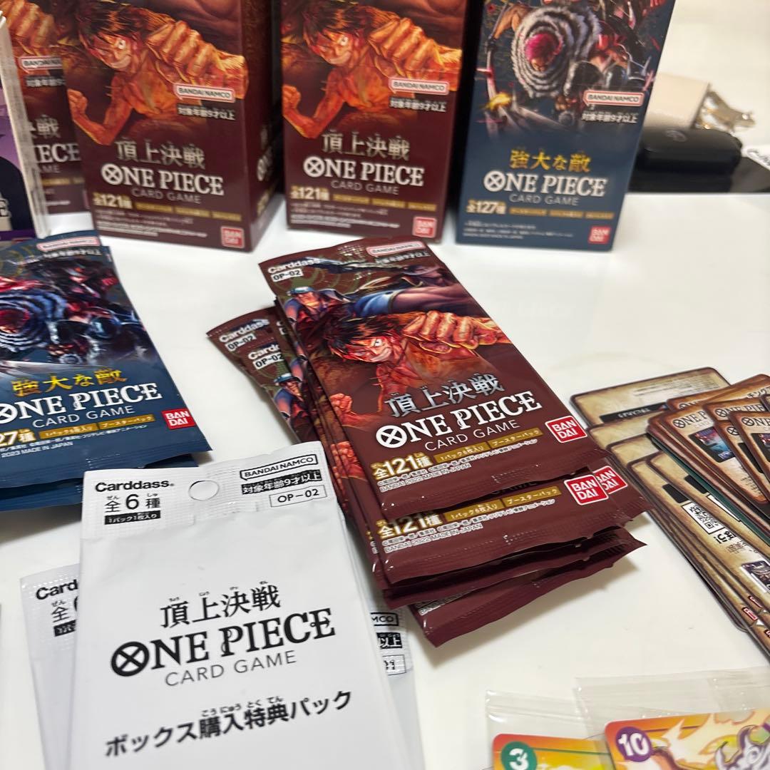 ぽ*ん様 ワンピースカード 引退品 セット売り 説明文確認お願いいたします。